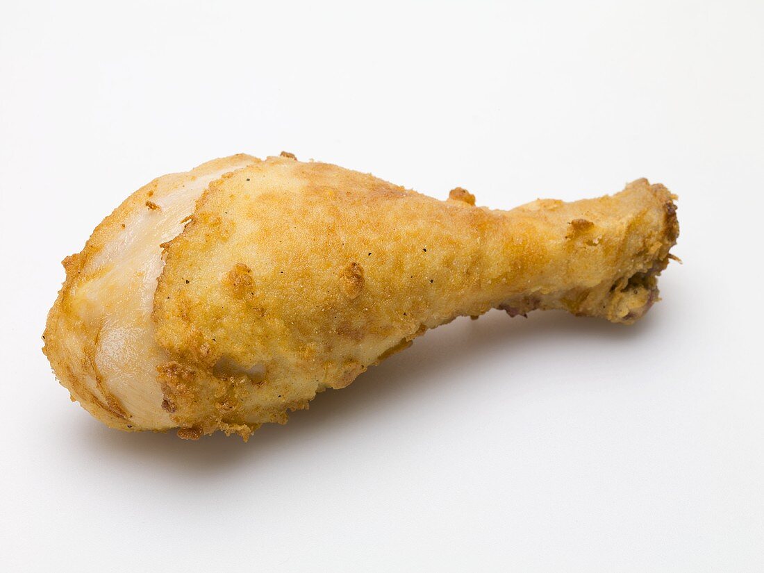 Breaded chicken drumstick