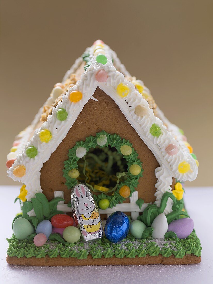 Lebkuchenhaus für Ostern