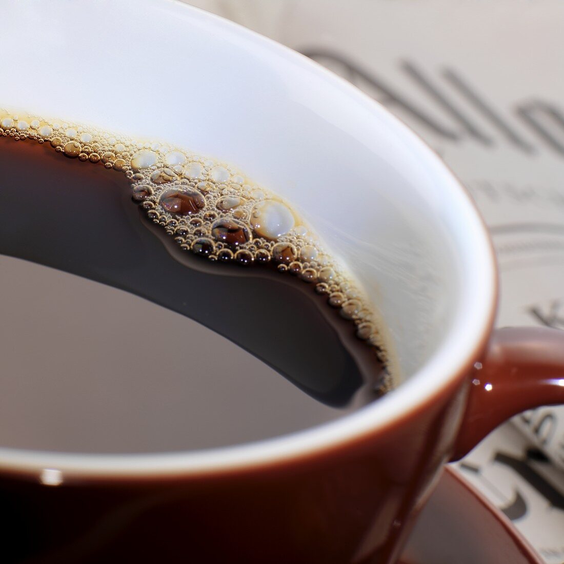 Cup of espresso (close-up)