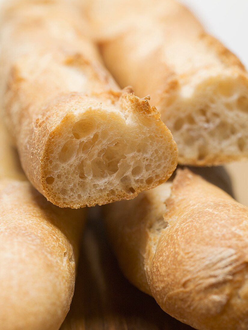 Several baguettes