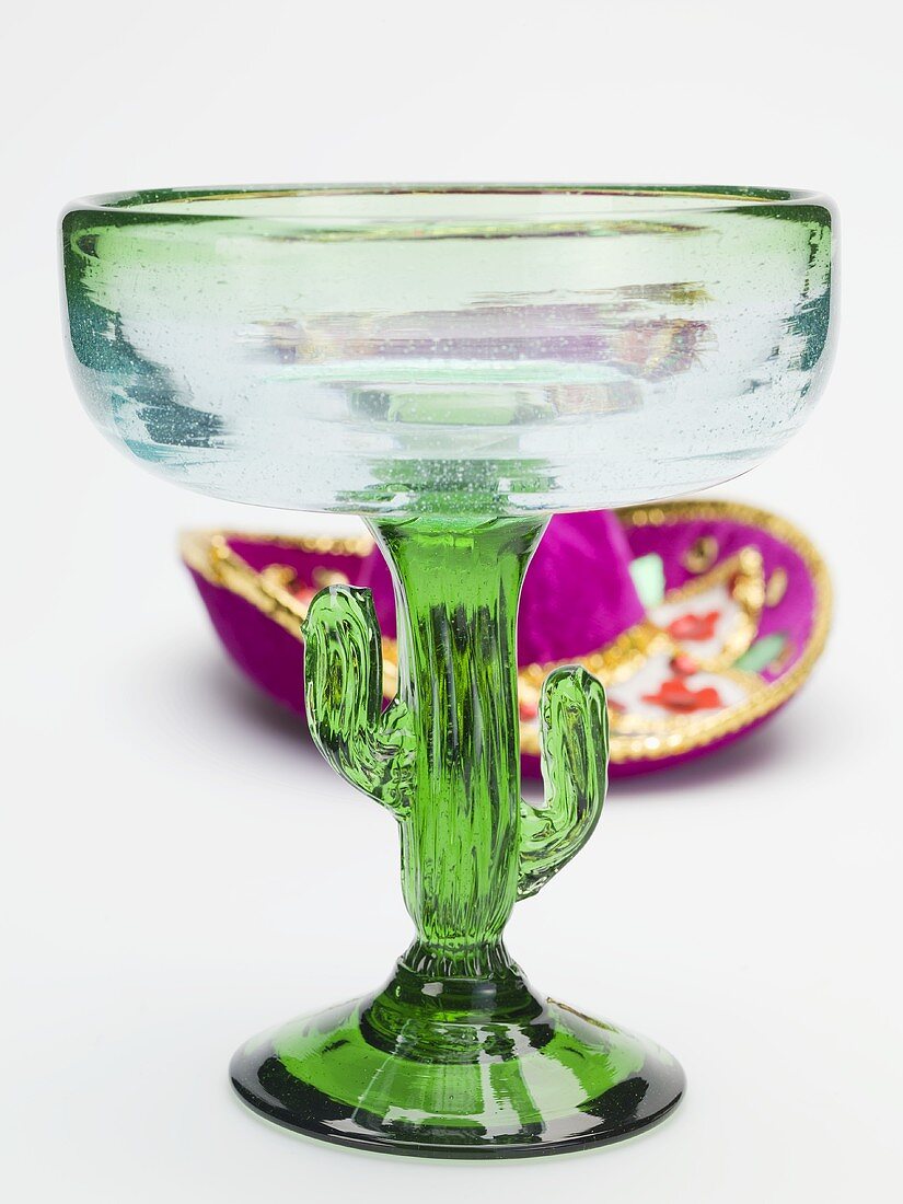 Cocktail glass for Mexican drinks