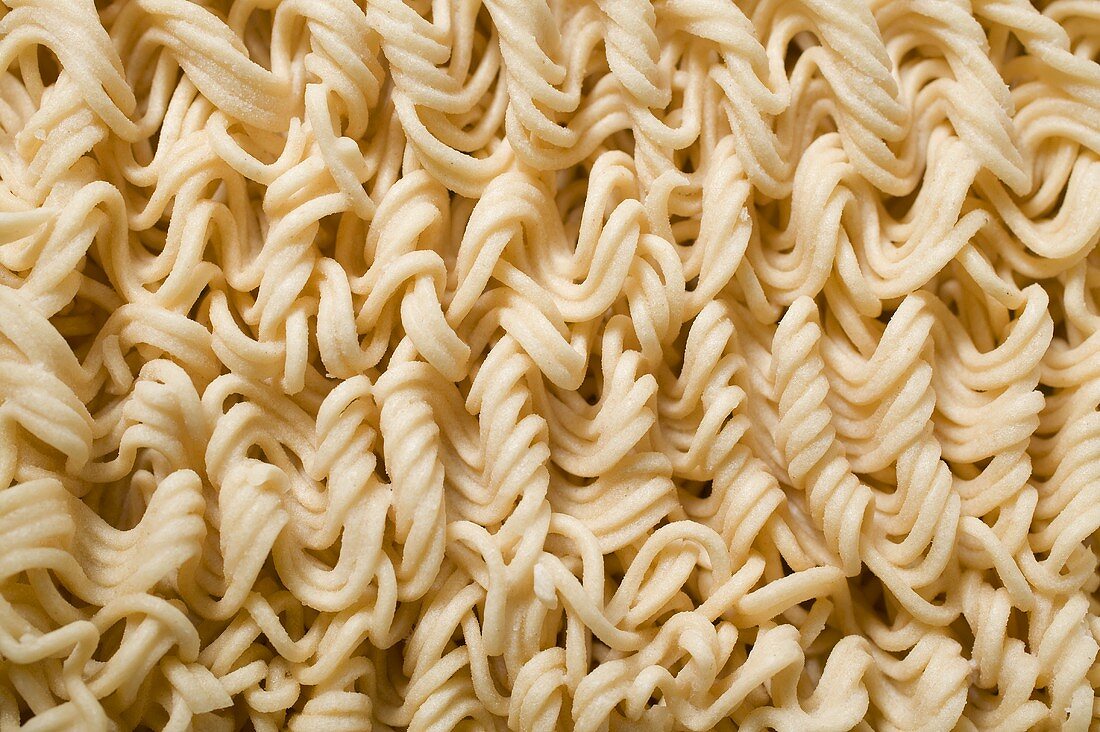 Asian instant noodles (full-frame)