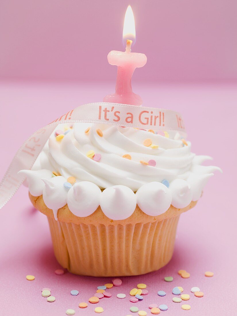 Cupcake for child's birthday