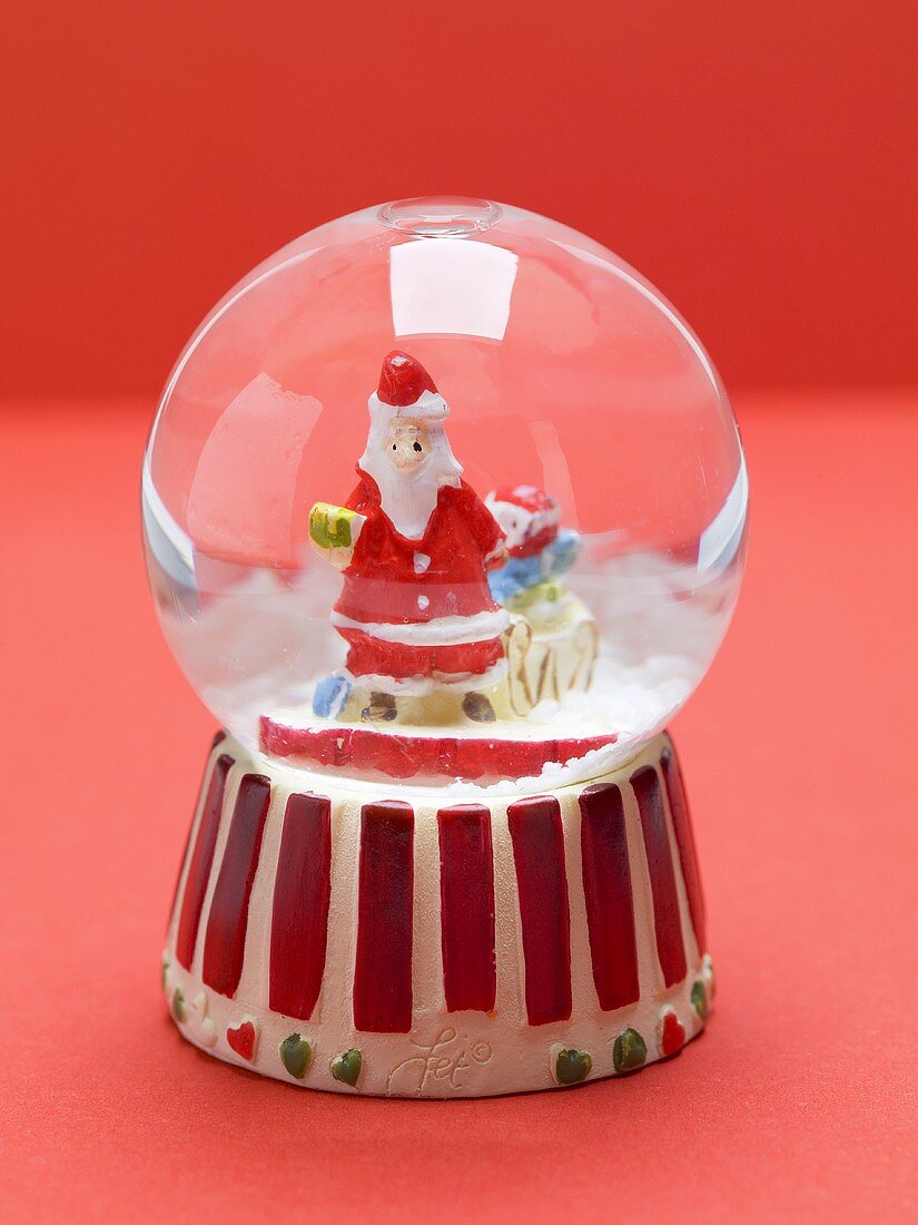 Christmas snow globe