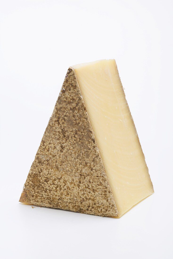 Piece of hard cheese