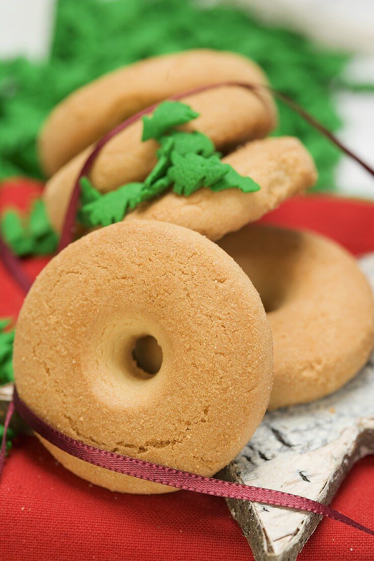 Shortbread biscuits for Christmas