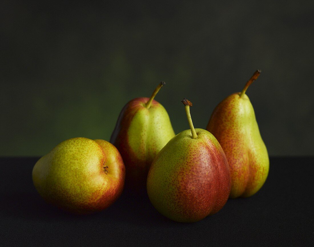 Four Whole Pears