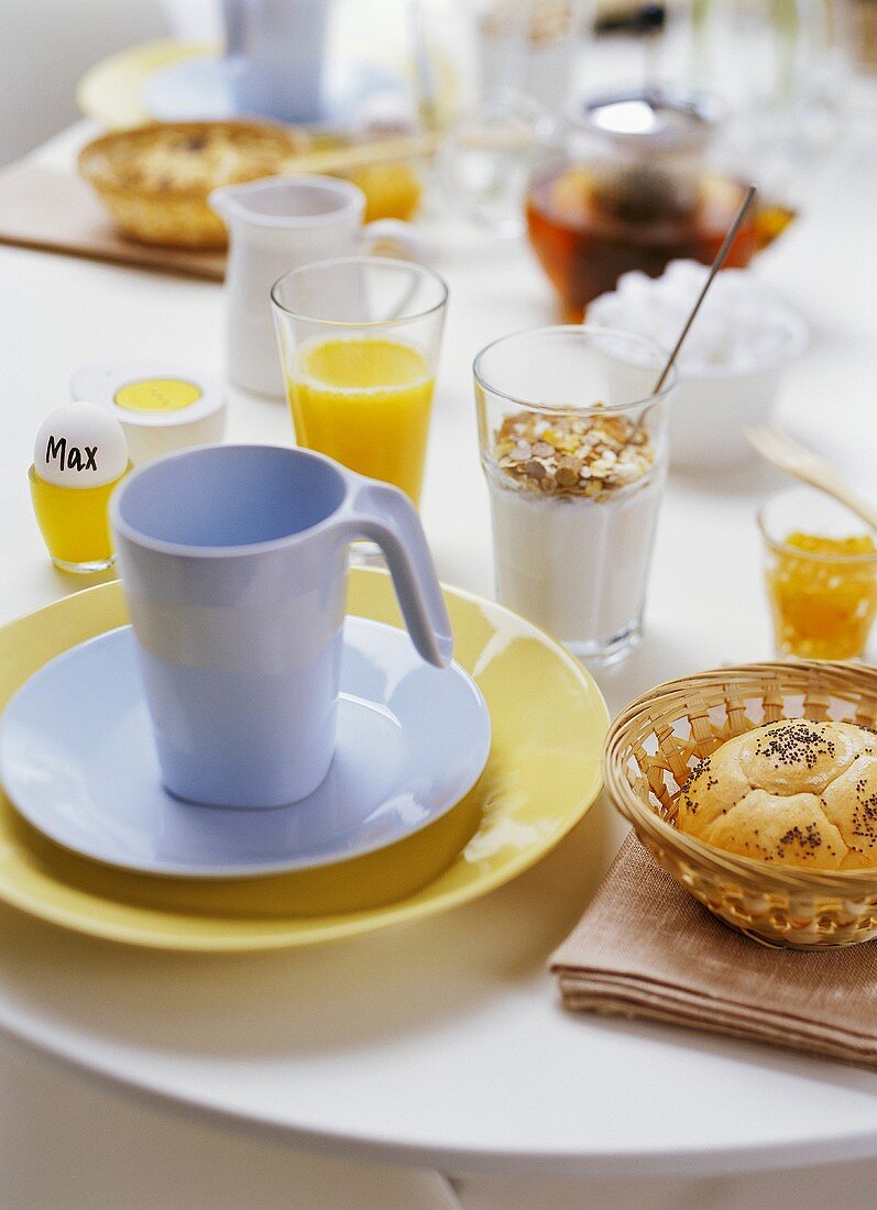 Breakfast table (detail)