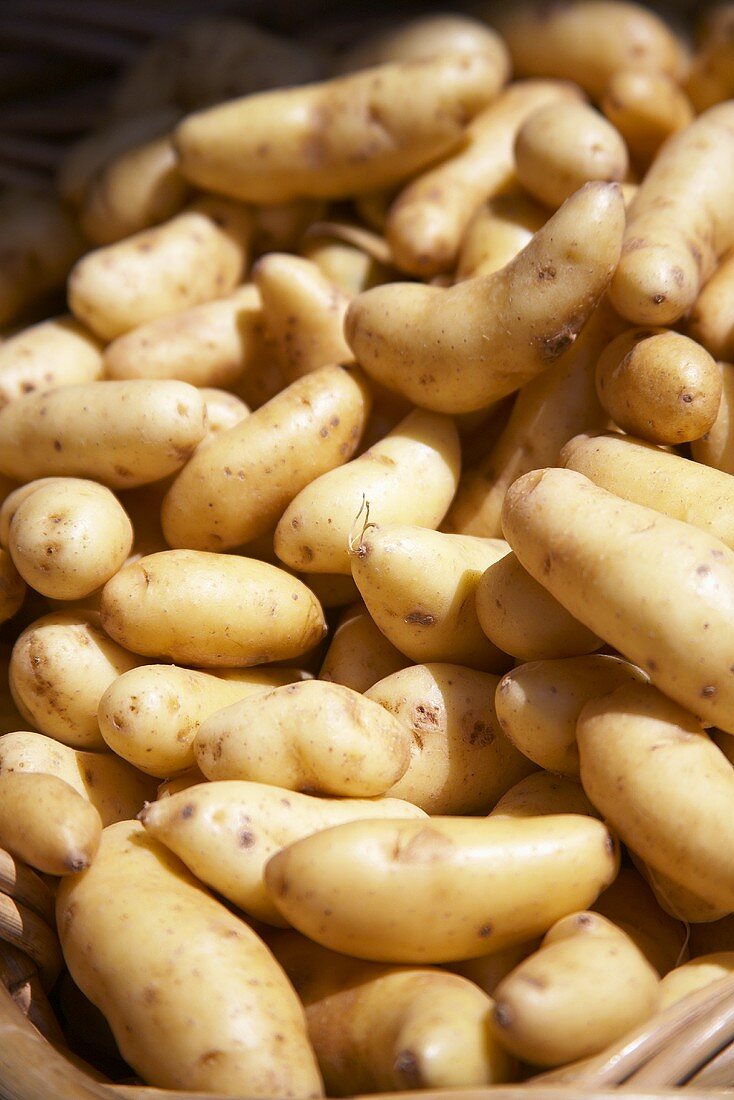 Rosefin Apple Potatoes at Market