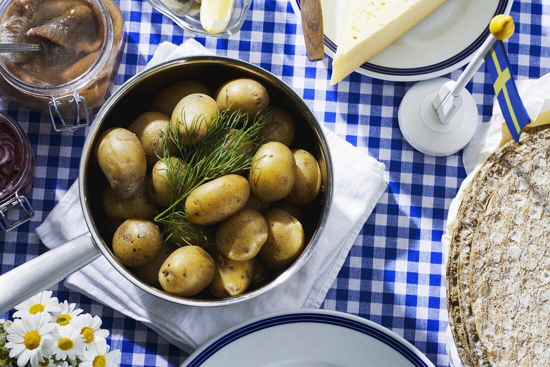 Mittsommerbuffet (Schweden)