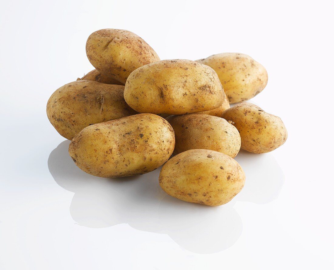 A heap of potatoes