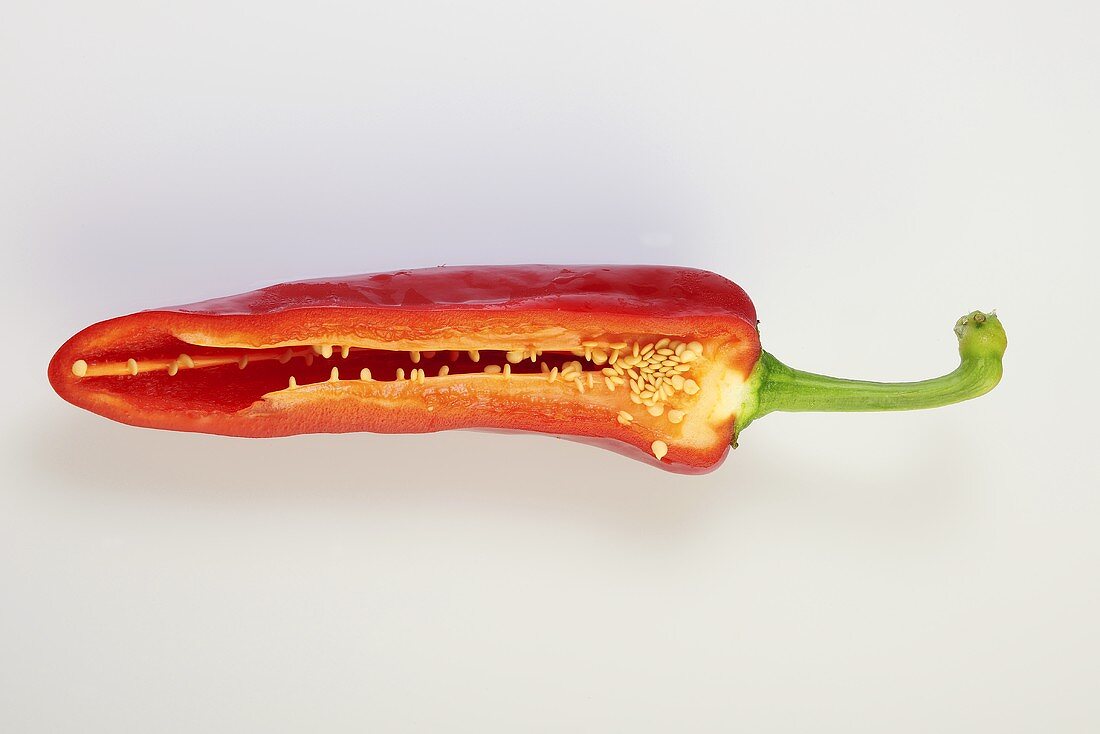 Halved chilli