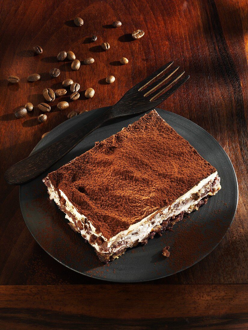 Tiramisu made with gingerbread