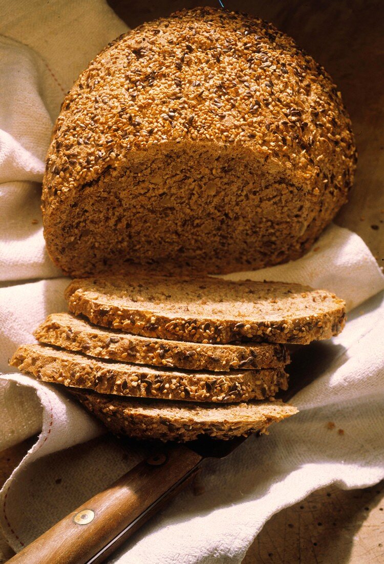 Seasoned Four-Grain Bread