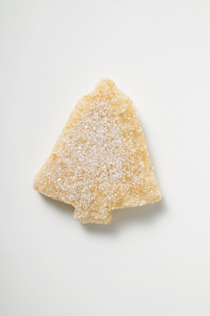 Christmas biscuit (bell) with sugar