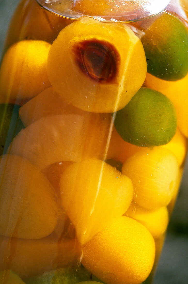 Close-up of fruit confit
