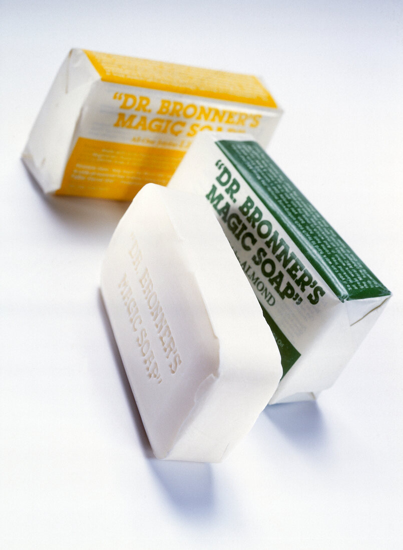 Dr.Bronner's Magic Soap - drei Stück Seife
