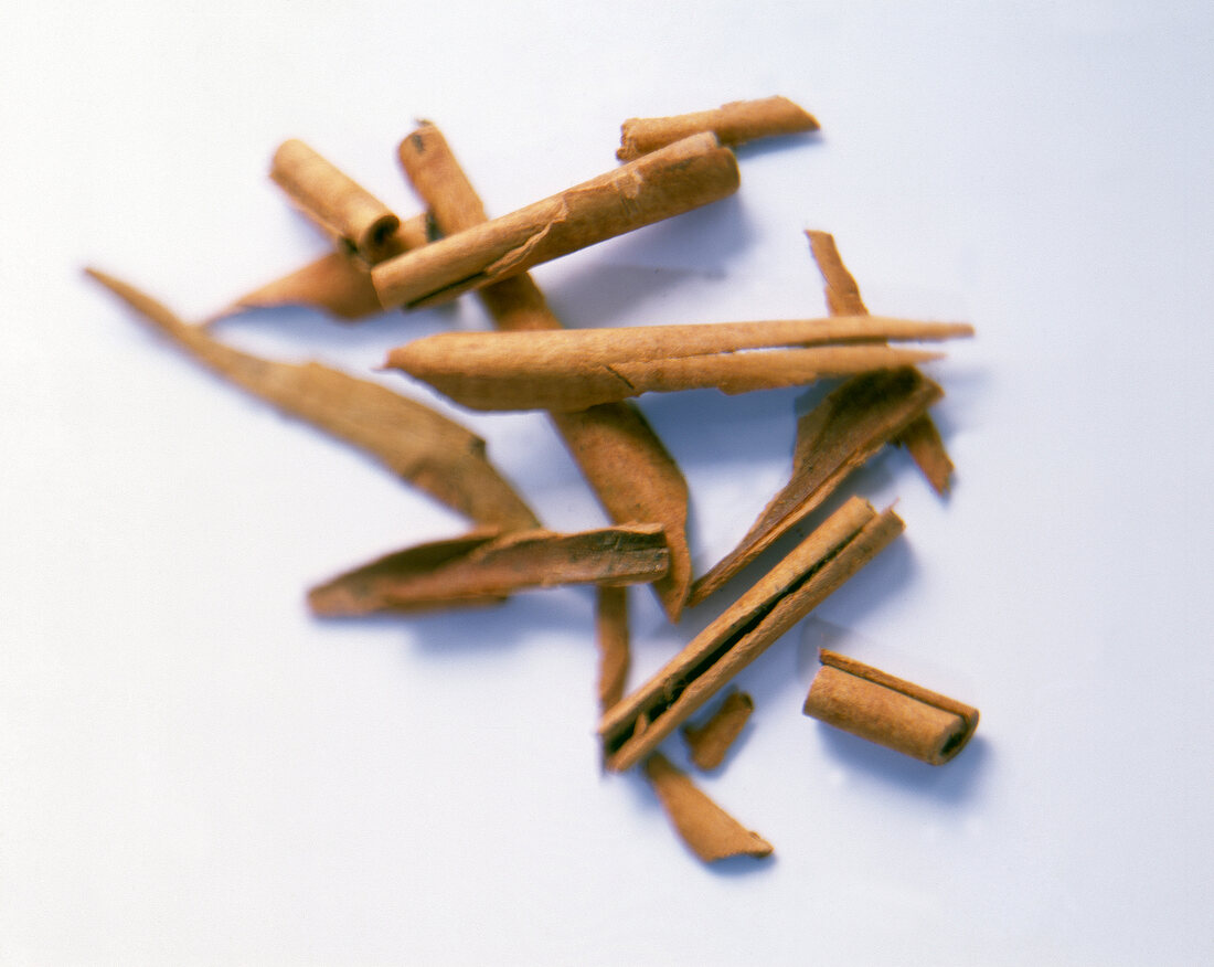 Close-up of cinnamon sticks