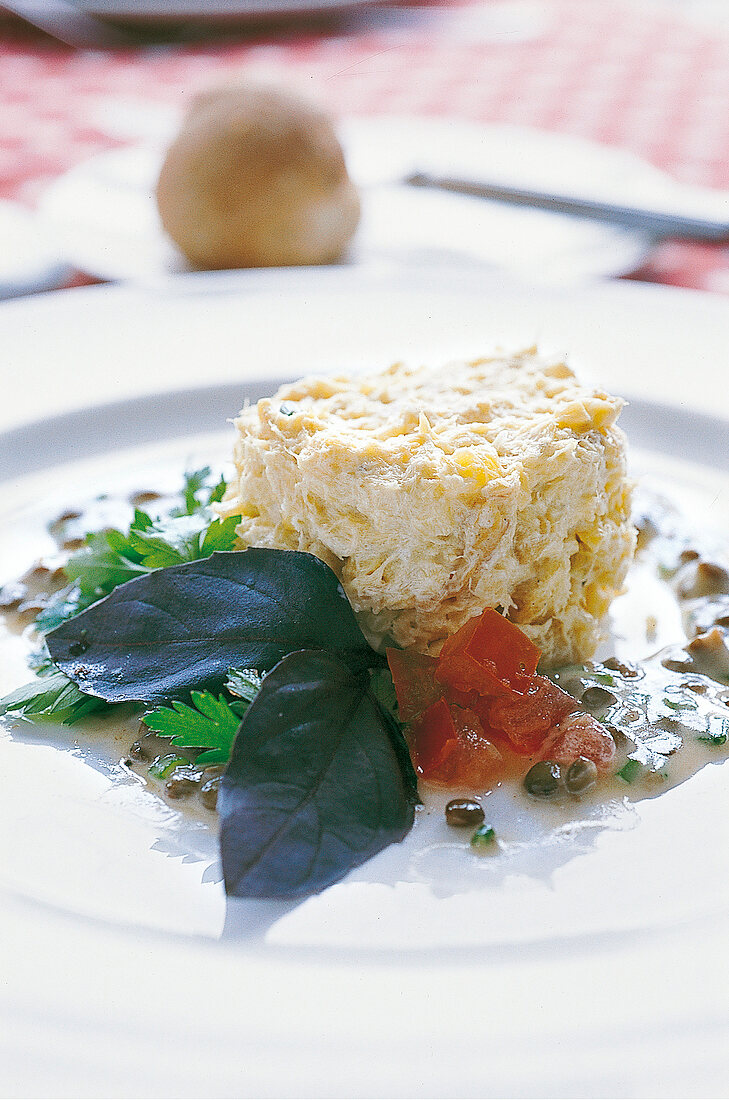 Geräucherter Schellfisch - Rillettes in Vinaigrette