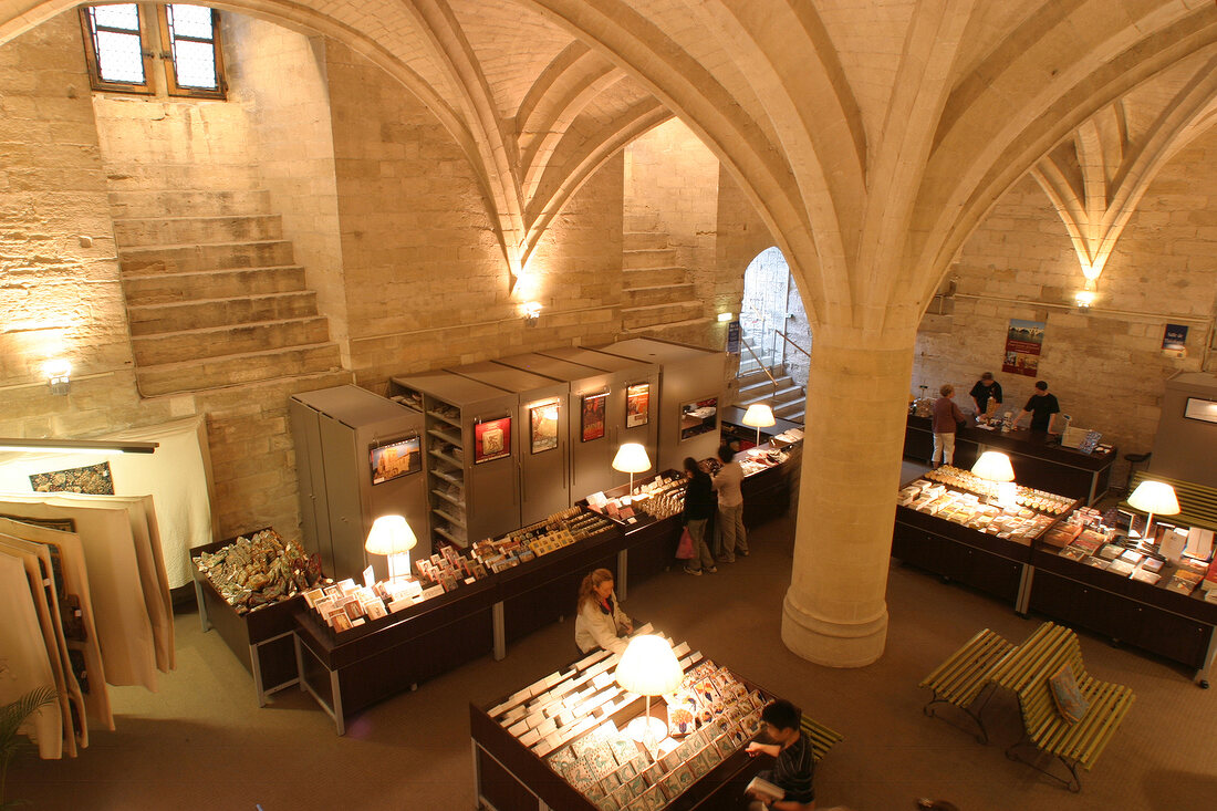 Palais des Papes Der Palast der Päpste in Avignon Departement Vaucluse