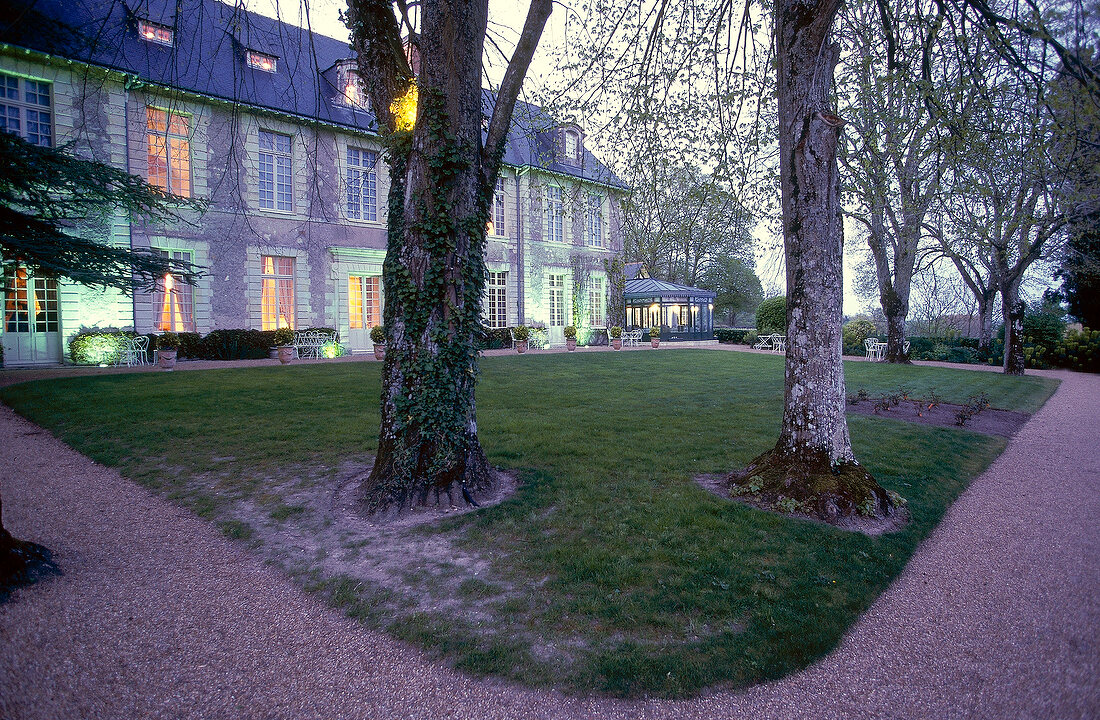 View of Chateau De Noirieux Hotel, Briollay, France