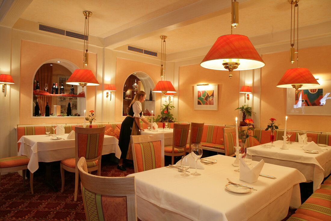 Meer & Mehr Restaurant im Romantik Hotel Goldene Traube Gaststätte in Coburg