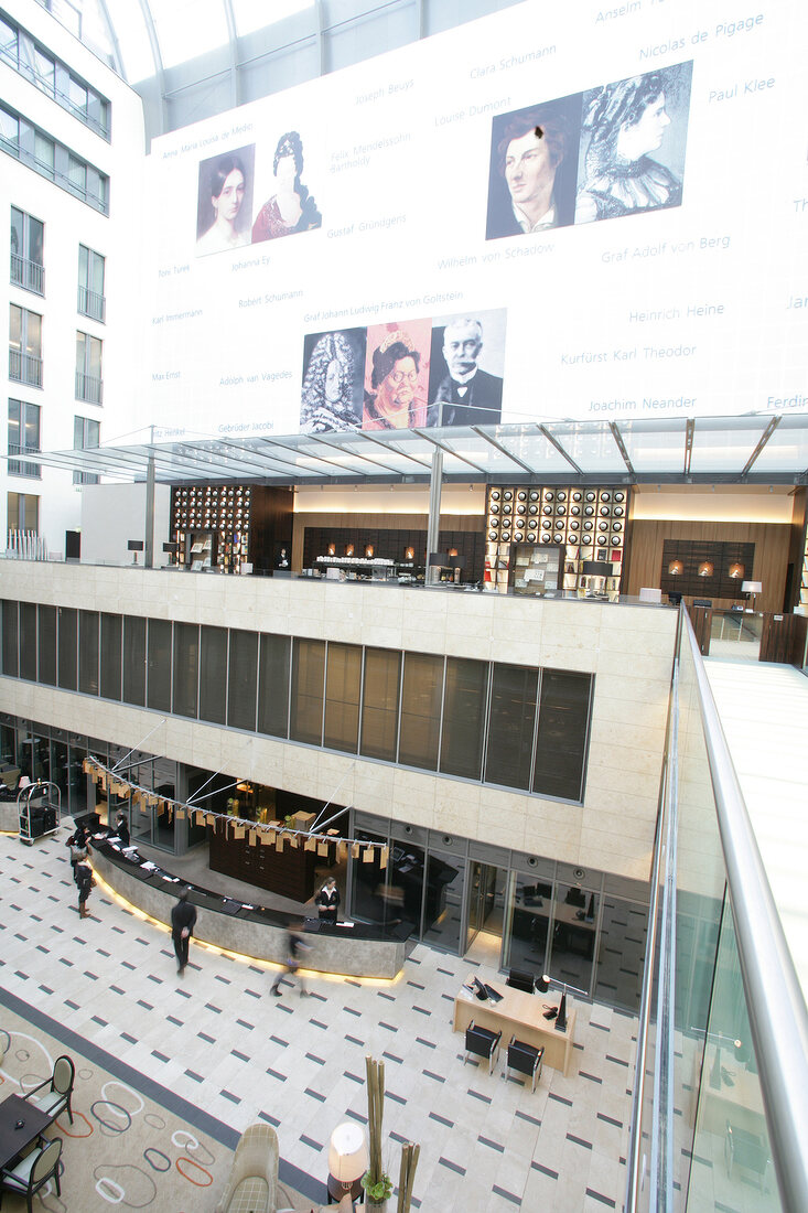 InterContinental Hotel mit Restaurant in Düsseldorf Duesseldorf Nordrhein-Westfalen