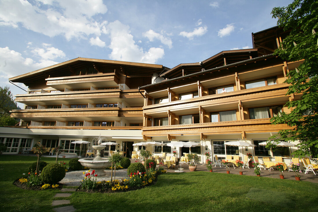 Exterior of Hotel Der Salzburger Hof, Salzburg, Austria