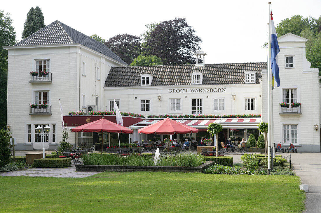 View of Hotel Landgoed Groot Warnsborn, Netherlands