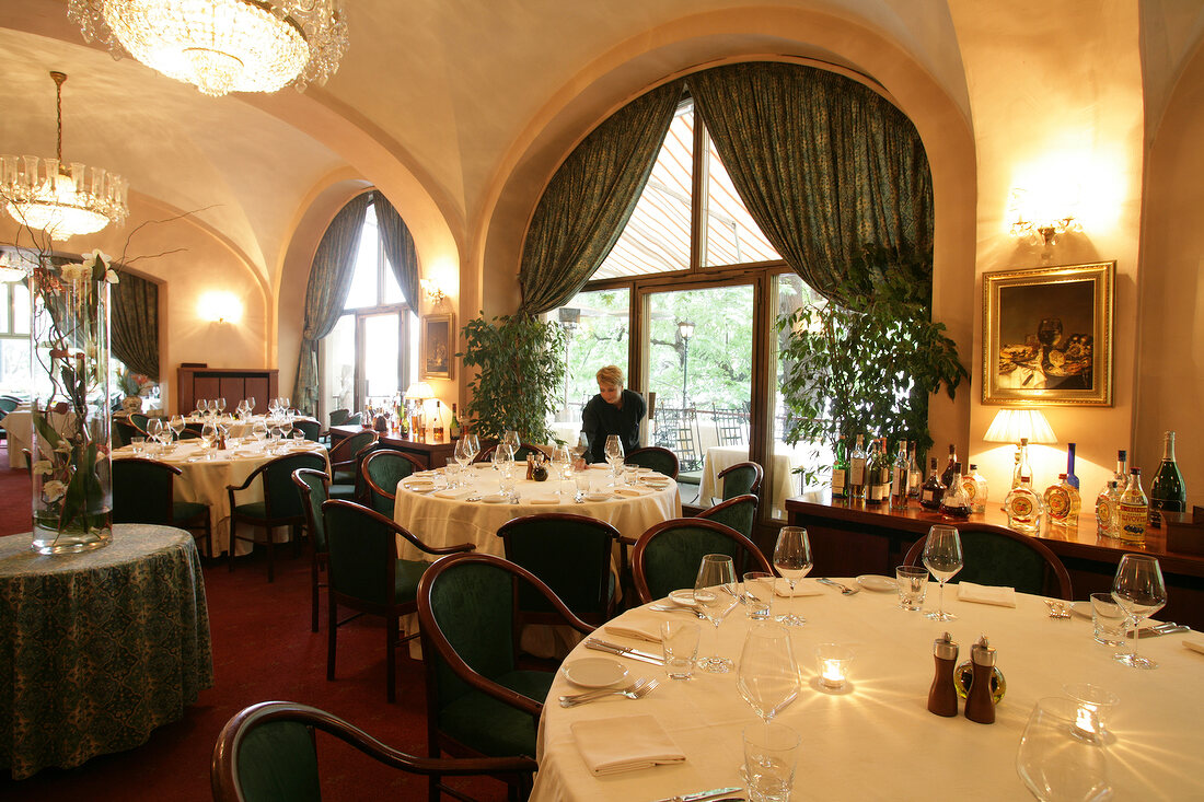 Bellevue Prag-Tschechien Essen und Trinken Restaurant europäisch