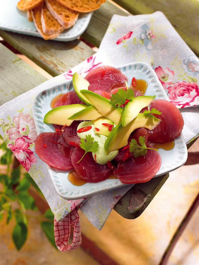 Thunfisch-Carpaccio 