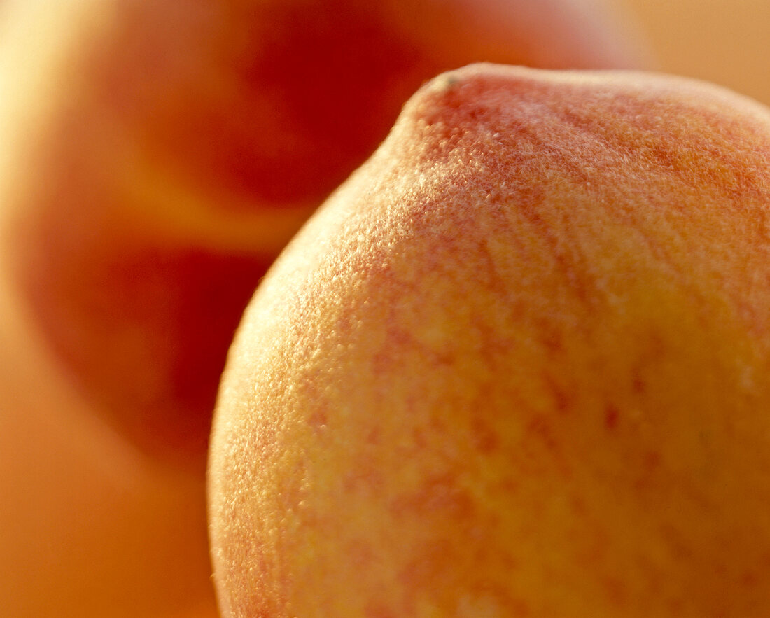 Close-up of orange peaches