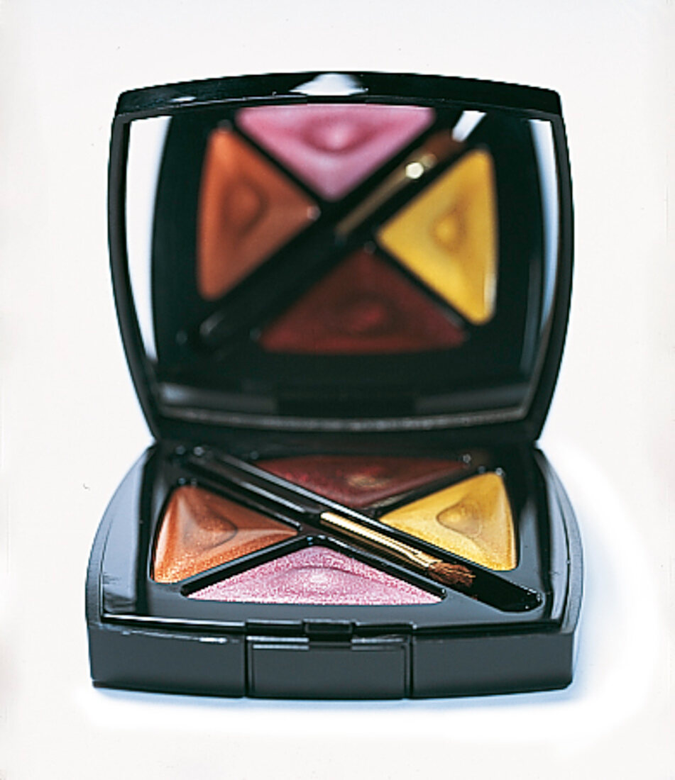 Lipgloss-Set mit 4 Farben und Spiegel, offen, von Chanel