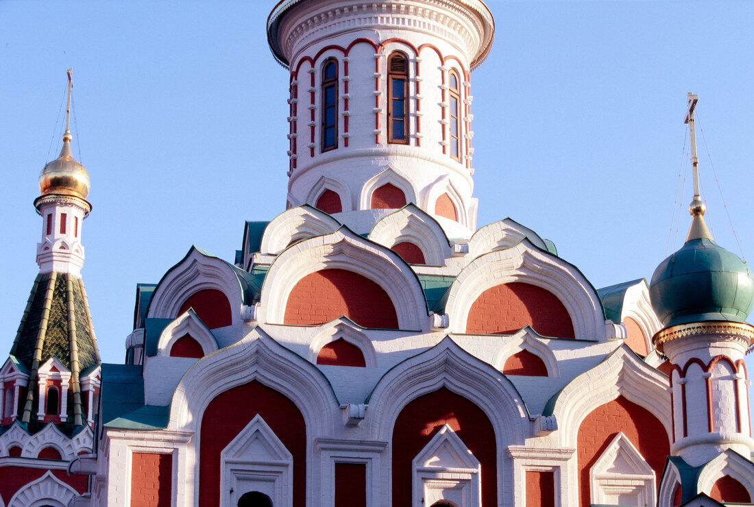Kasaner Kathedrale in Moskau X 