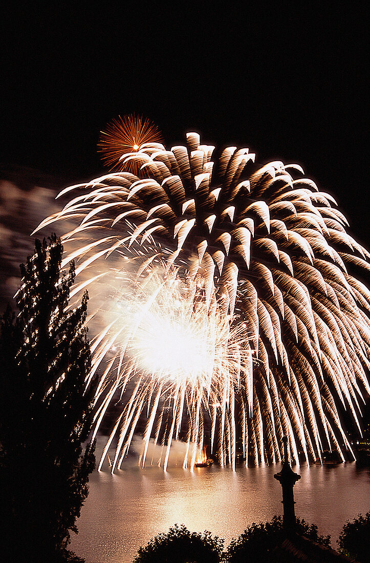 Seenachtsfest in Konstanz: Feuerwerk 