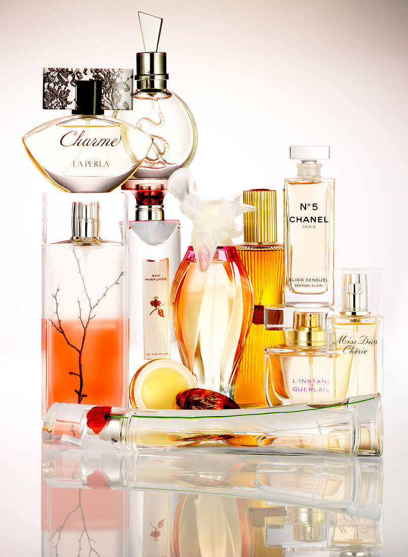 verschiedene Parfums von la Perla, Roberto Cavalli