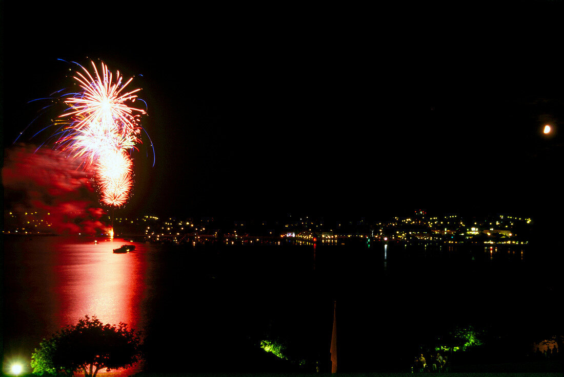 Seenachtsfest in Konstanz: Feuerwerk 