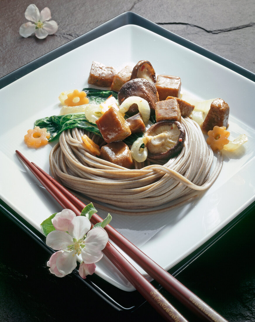 Nudeln aus aller Welt, Soba- Nudeln mit Thunfisch