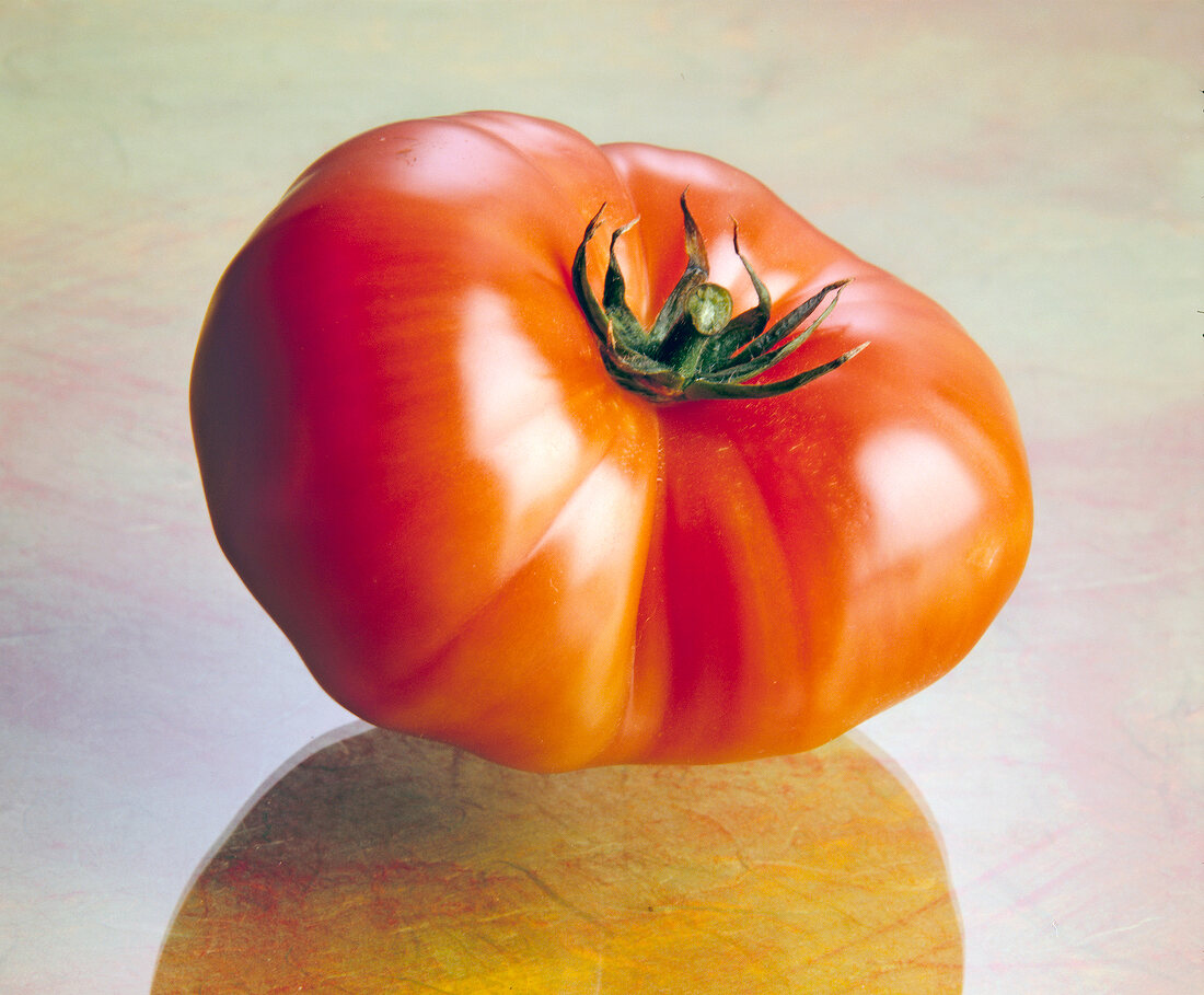 Close-up of beefsteak tomato