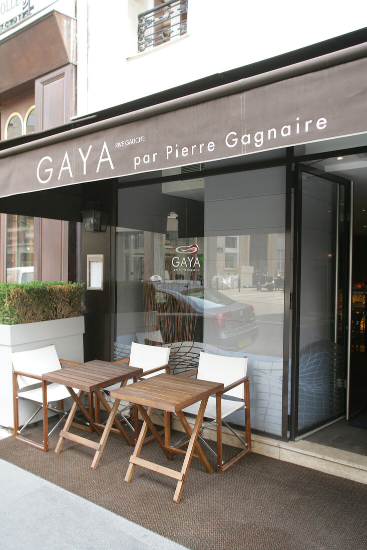 Gaya par Pierre Gagnaire Restaurant in Paris Frankreich