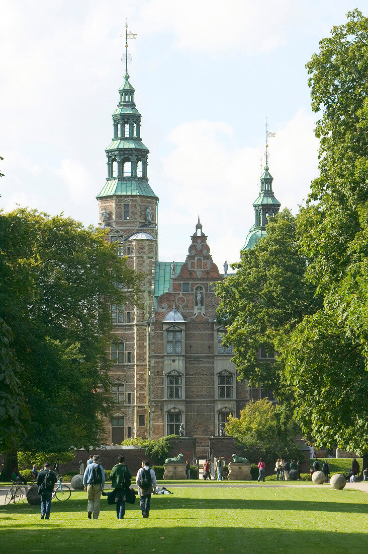 Schloss Rosenborg in Kopenhagen. X 
