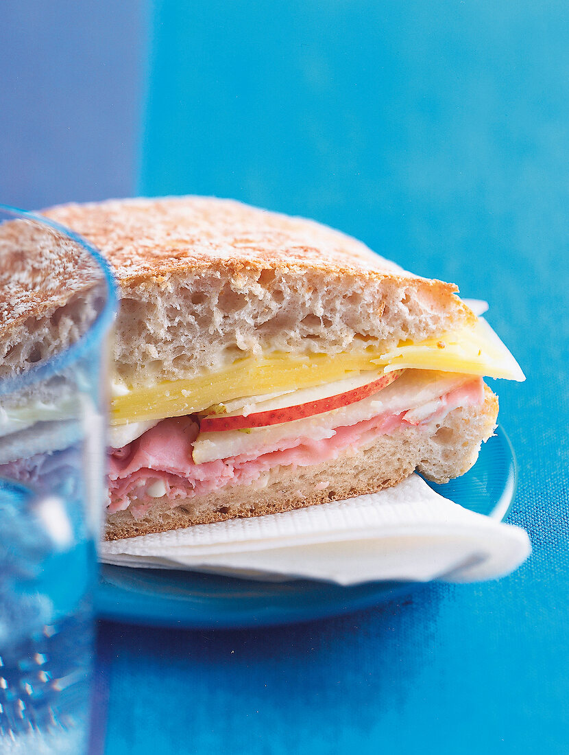 Birnen-Sandwich, Quick and Easy 