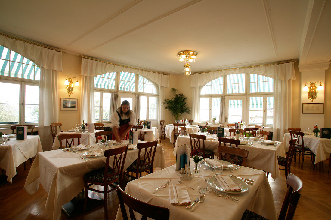 im Parkhotel Holzner Restaurant in Oberbozen Soprabolzano