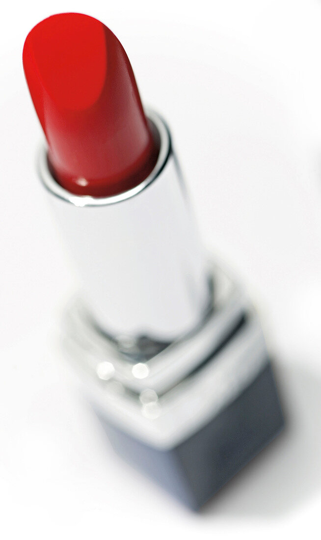 Close-up of red lipstick