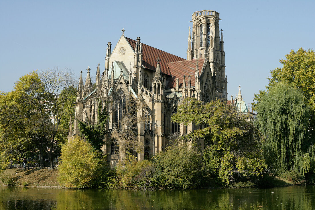 Johanneskirche am Feuersee Sehenswuerdigkeit