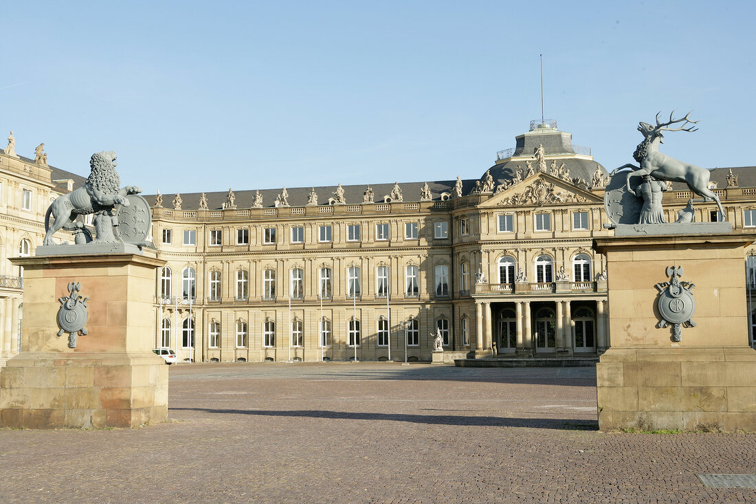 Neues Schloss Stuttgart in Stuttgart Baden Württemberg