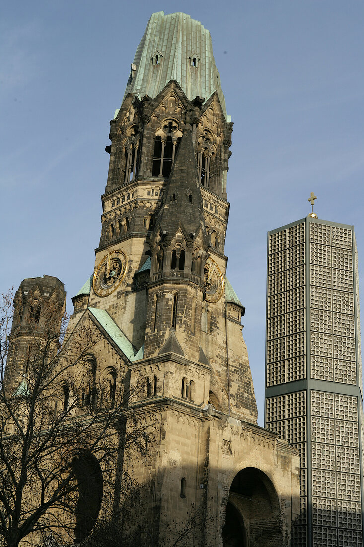 Kaiser-Wilhelm-Gedächtniskirche in Berlin Deutschland