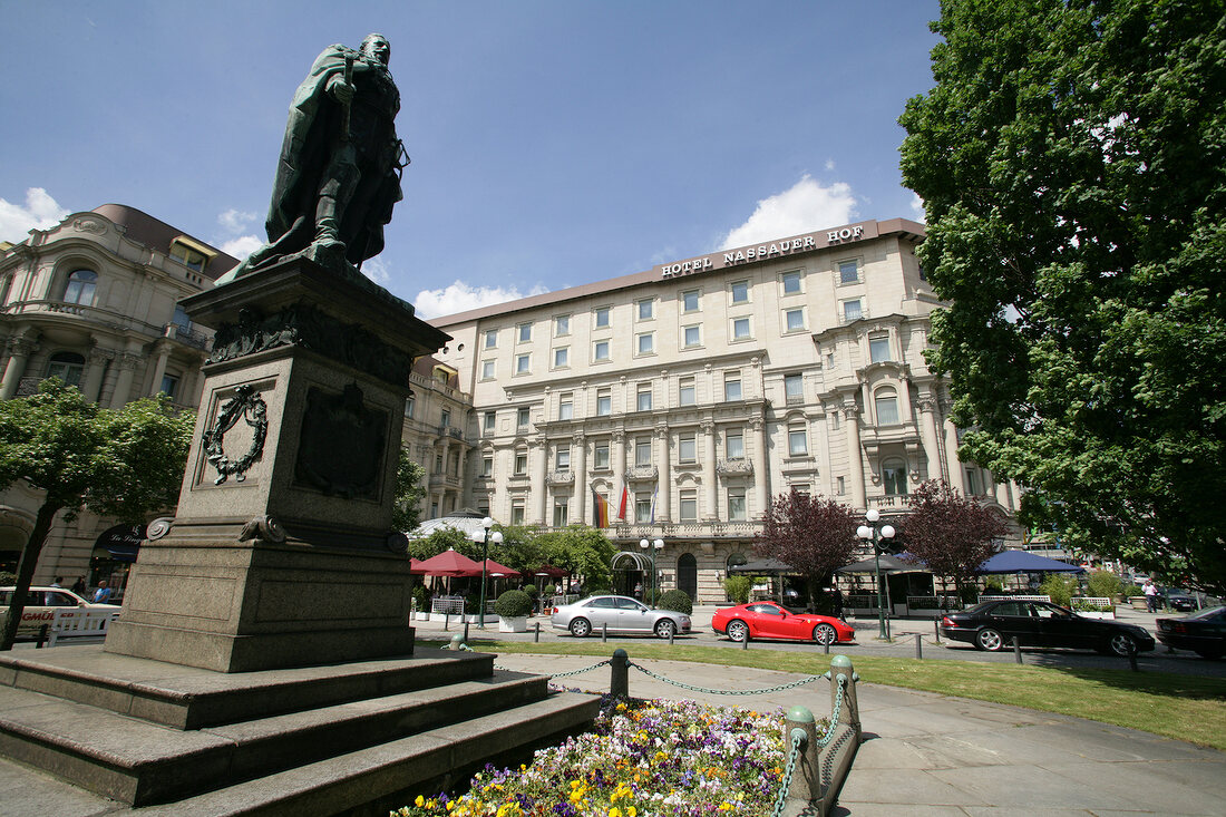 Nassauer Hof Hotel in Wiesbaden Hessen Deutschland