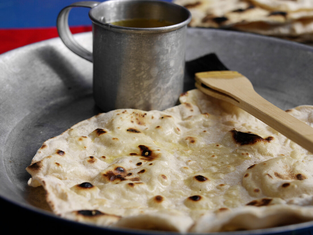 Indisch kochen, Chapati: indisches Fladenbrot