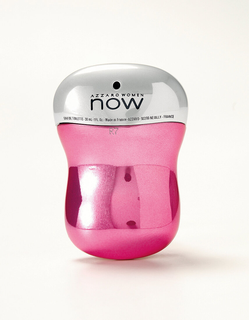 Parfum: "Azzaro Woman Now" von Azzar o im Falkon, pink, Deckel silber